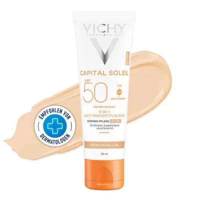 VICHY IDEAL Soleil Anti-Pigment Cr.LSF 50+, 50 ml VICHY IDEAL Soleil Anti-Pigment Cr.LSF 50+, 50 ml