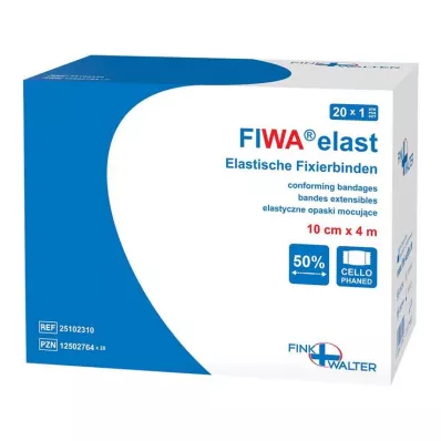 Bandagem elástica de fixação 10 cmx4 m revestida com celofane, 1 peça Bandagem elástica de fixação 10 cmx4 m revestida com celofane, 1 peça