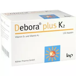 DEBORA plus K2 capsules, 120 Cápsulas