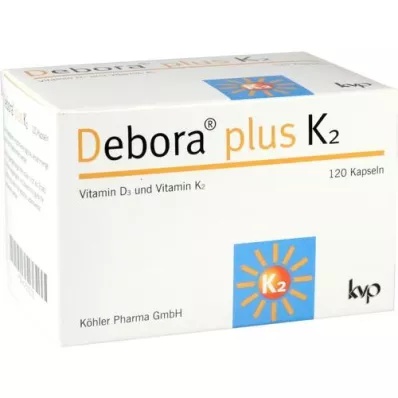 DEBORA plus K2 capsules, 120 Cápsulas