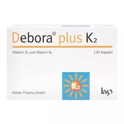 DEBORA plus K2 capsules, 120 Cápsulas
