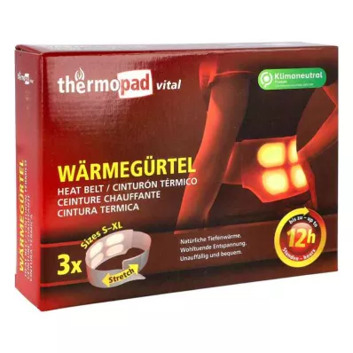 Cinto térmico Thermopad (3 peças)