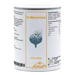 D-MANNOSE PULVER Lata de armazenagem, 220 g