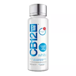 CB12 Solução de enxaguamento bucal branco, 500 ml