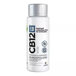 CB12 Solução de enxaguamento bucal branco, 500 ml