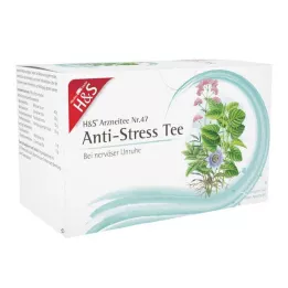 H&amp;S Saco de filtro para chá anti-stress, 20X2,0 g