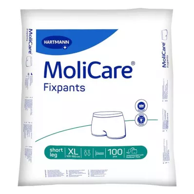 MoliCare® Fixpants perna curta XL, 100 peças