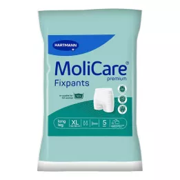 MOLICARE Calças Premium Fixpants de perna comprida tamanho XL, 5 unidades