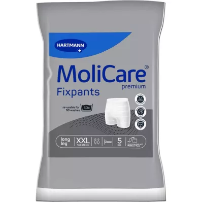 MOLICARE Calças Premium Fixpants de perna comprida tamanho XXL, 5 unidades