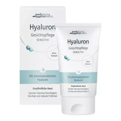 Creme hialurônico para cuidados faciais sensíveis, 50 ml Creme hialurônico para cuidados faciais sensíveis, 50 ml