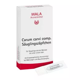 CARUM CARVI supositórios infantis comp., 10X1 g