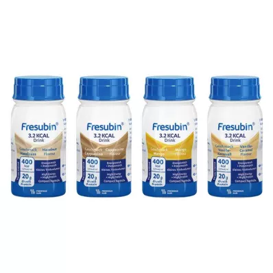 Caixa mista para bebida Fresubin 3,2 kcal, 24X125 ml