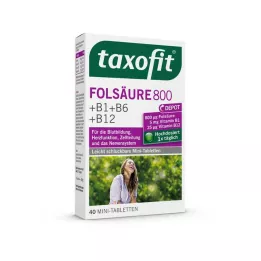 TAXOFIT Ácido fólico 800 Depot Tablets, 40 unid