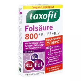 TAXOFIT Ácido fólico 800 Depot Tablets, 40 unid