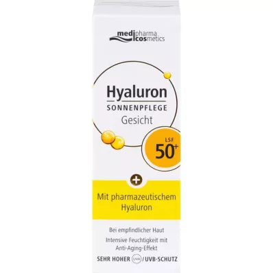 HYALURON SONNENPFLEGE Creme facial LSF 50+, 50 ml