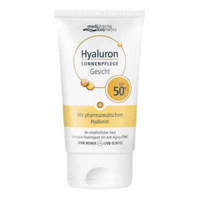Cuidado solar hialurônico rosto LSF 50+, 50 ml