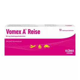 VOMEX A Reise 50 mg comprimidos sublinguais, 10 unid