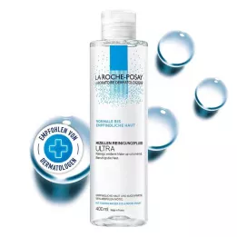 ROCHE-POSAY Fluido de limpeza micelar para peles sensíveis, 400 ml