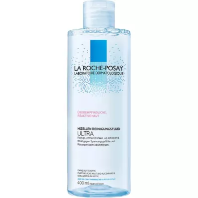 ROCHE-POSAY Fluido de limpeza micelar para pele reactiva, 400 ml