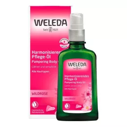 WELEDA Óleo de cuidado harmonizante de rosa selvagem, 100 ml
