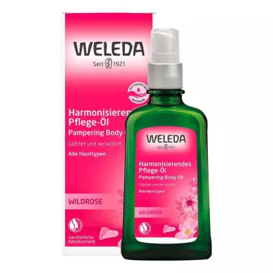 Óleo de cuidado harmonizador Weleda Wild Rose, 100 ml
