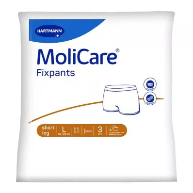 MoliCare® Fixpants perna curta L, 3 peças MoliCare® Fixpants perna curta L, 3 peças