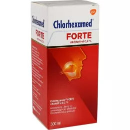 CHLORHEXAMED FORTE solução a 0,2% sem álcool, 300 ml