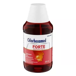 CHLORHEXAMED FORTE solução a 0,2% sem álcool, 300 ml