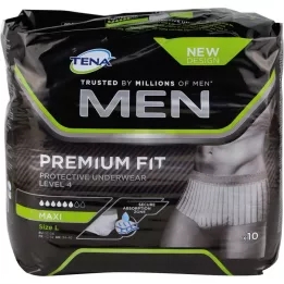 TENA MEN Level 4 Premium Fit Prot.Underwear L, 10 unidades