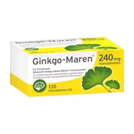 GINKGO-MAREN 240 mg comprimidos revestidos por película, 120 unidades
