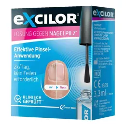 EXCILOR Solução contra os fungos das unhas, 1X3,3 ml