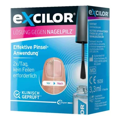 EXCILOR Solução contra os fungos das unhas, 1X3,3 ml