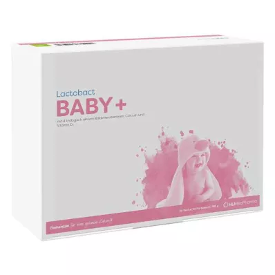 Lactobact BABY + bolsa de tratamento de 3 meses (90x2 g) Lactobact BABY + bolsa de tratamento de 3 meses (90x2 g)