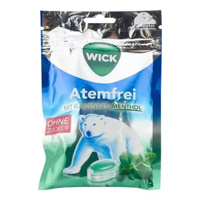 WICK Doces de eucalipto sem fôlego, sem saco de açúcar, 72 g