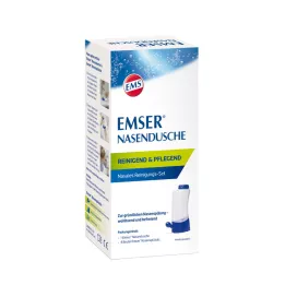EMSER Duche nasal com 4 saquetas de sal para lavagem nasal, 1 unid