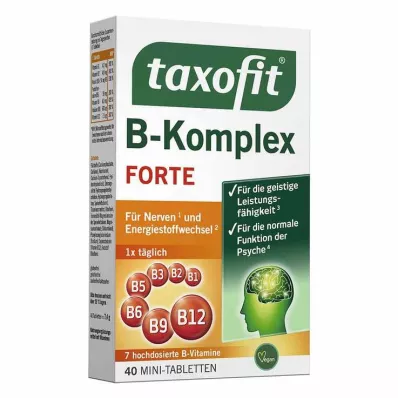 Comprimidos Taxofit Complexo B, 40 comprimidos Comprimidos Taxofit Complexo B, 40 comprimidos