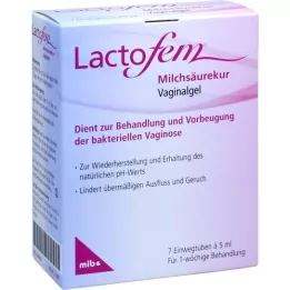 LACTOFEM Gel vaginal de ácido lático, 7X5 ml