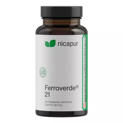 NICAPUR Ferroverde 21 Cápsulas, 60 Cápsulas NICAPUR Ferroverde 21 Cápsulas, 60 Cápsulas