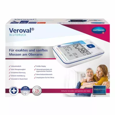 Monitor de pressão arterial de braço Veroval®, 1 peça Monitor de pressão arterial de braço Veroval®, 1 peça