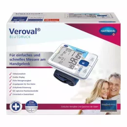 VEROVAL Medidor de tensão arterial de pulso, 1 unidade