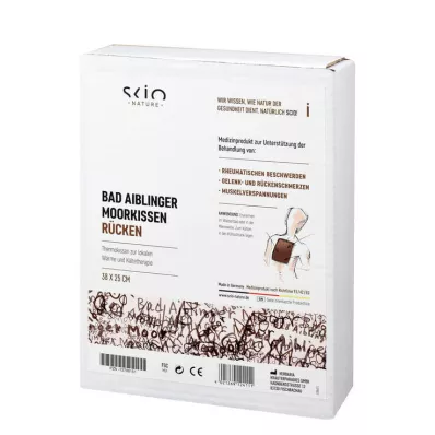 MOORKISSEN Bad Aiblinger costas 25x38 cm, 1 pc