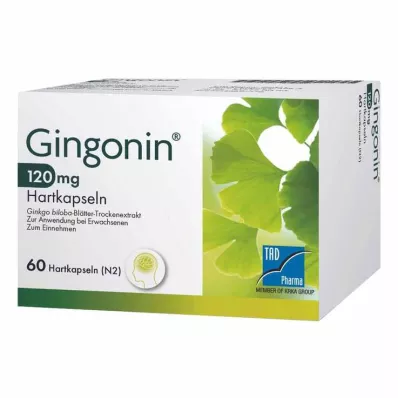 Cápsulas duras de Gingonin® 120 mg, 60 unidades Cápsulas duras de Gingonin® 120 mg, 60 unidades