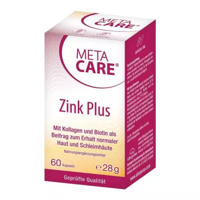 META-CARE Zinco+ Cápsulas, 60 Cápsulas META-CARE Zinco+ Cápsulas, 60 Cápsulas