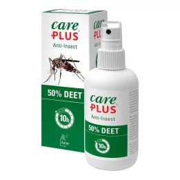 CARE PLUS Spray anti-insectos Deet 50%, 200 ml