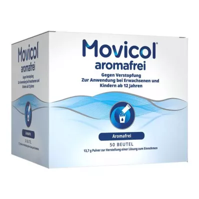 Pó sem aroma Movicol para Her.e. solução oral MP, 50 unid