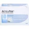 ACCU FINE Agulhas esterilizadas para canetas de insulina 8 mm 31 G, 100 pcs