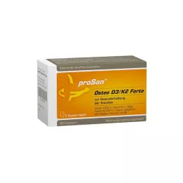 PROSAN Osteo D3/K2 Forte Cápsulas, 60 Cápsulas