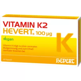 VITAMIN K2 HEVERT Cápsulas de 100 μg, 60 unid