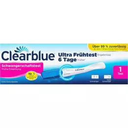 CLEARBLUE Teste de gravidez de deteção precoce, 1 unidade