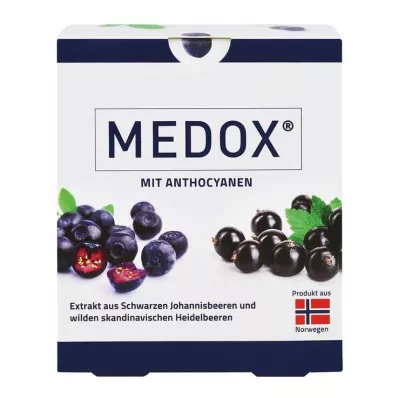MEDOX Anthocyanins from wild berries capsules, 30 pcs MEDOX Anthocyanins from wild berries capsules, 30 pcs